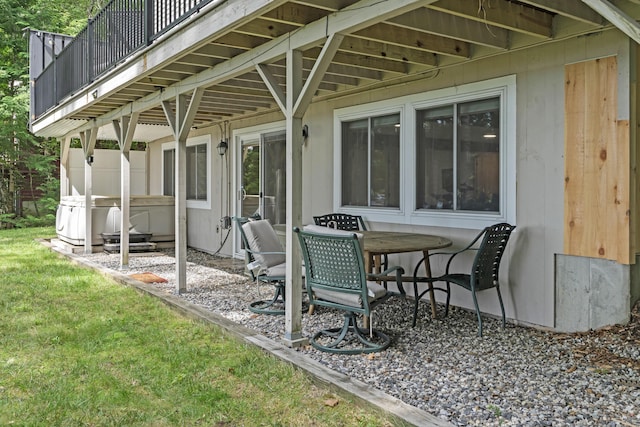 7 Papoose Island Rd, Raymond, ME 04071 - view of patio / terrace