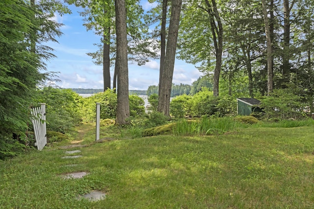 7 Papoose Island Rd, Raymond, ME 04071 - view of yard