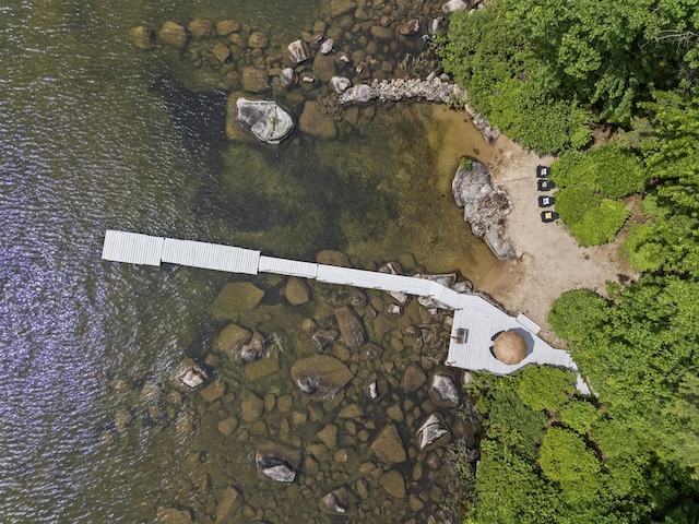 7 Papoose Island Rd, Raymond, ME 04071 - aerial view of property and surrounding area