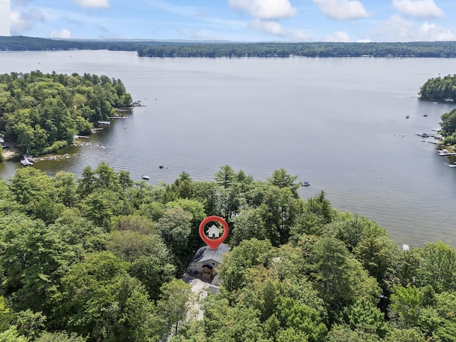 7 Papoose Island Rd, Raymond, ME 04071 - aerial view of a nearby body of water