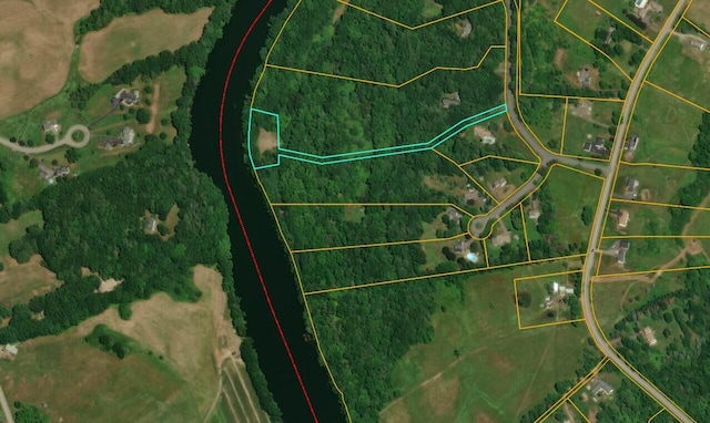 2 Far View Cir, Saco, ME 04072 - aerial view of property's location featuring property parcel outlined
