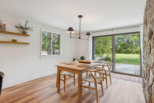 2 Far View Cir, Saco, ME 04072 - dining room featuring healthy amount of natural light and light wood-style floors