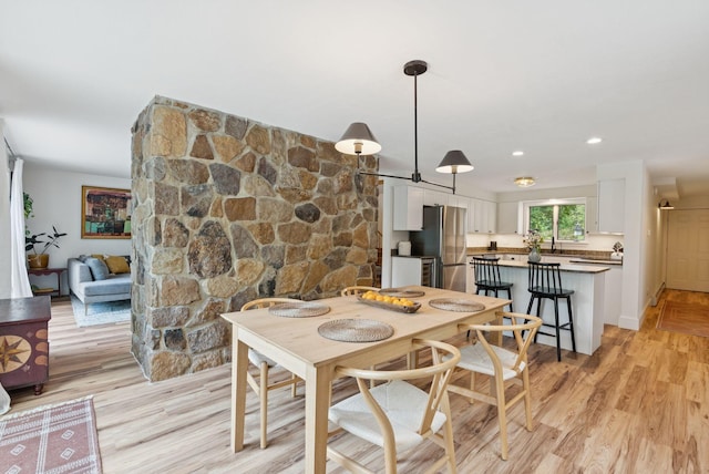 2 Far View Cir, Saco, ME 04072 - dining room featuring light wood finished floors