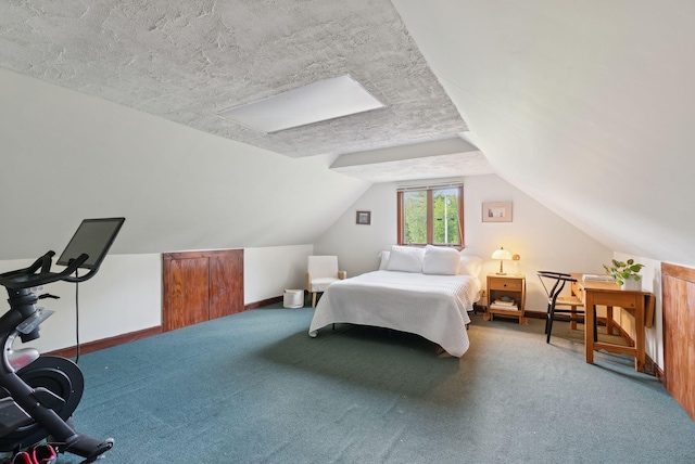 2 Far View Cir, Saco, ME 04072 - bedroom with vaulted ceiling and carpet flooring