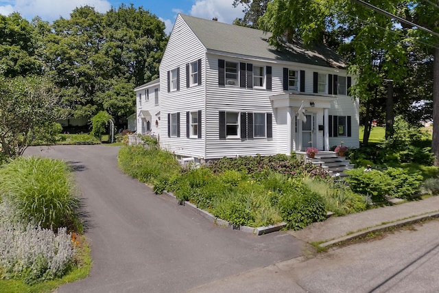 390 Front St, Bath, ME 04530 - colonial house featuring a shingled roof