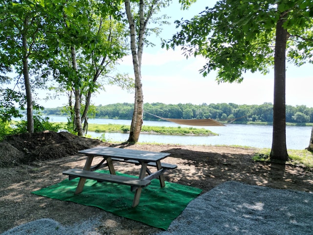 1093 N Chester Rd, Chester, ME 04457 - surrounding community with a water view and a forest view
