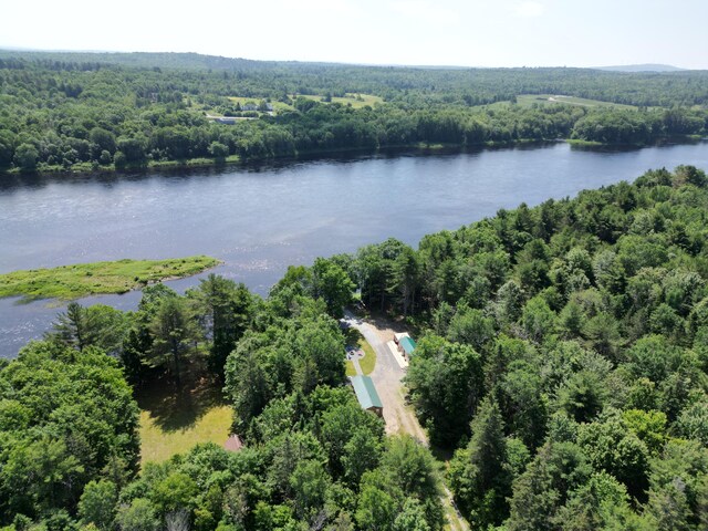 1093 N Chester Rd, Chester, ME 04457 - bird's eye view of a nearby body of water