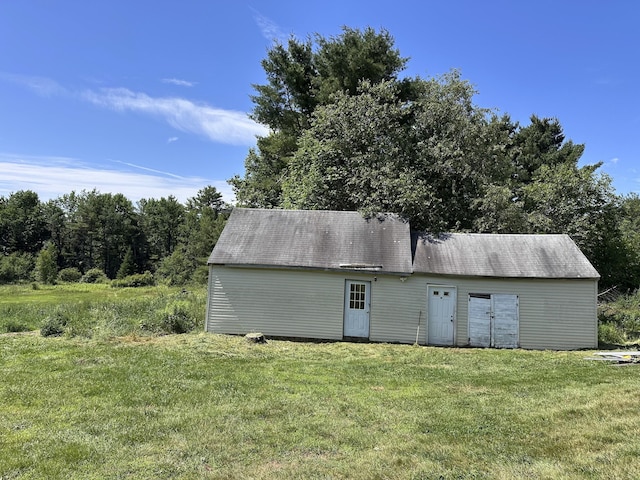 64 Litchfield Rd, Bowdoin, ME 04287 - view of outbuilding