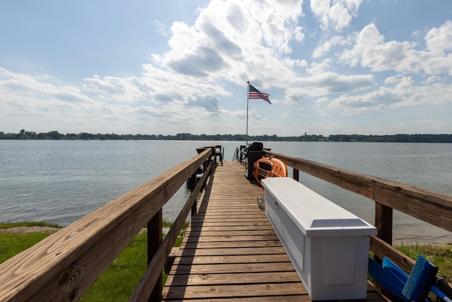 352 River Rd, Eliot, ME 03903 - dock featuring a water view