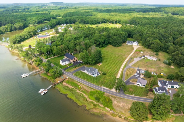 352 River Rd, Eliot, ME 03903 - aerial view of property and surrounding area with a nearby body of water