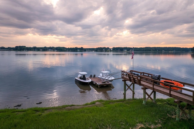 352 River Rd, Eliot, ME 03903 - dock area featuring a water view