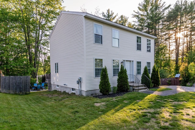 9 St James Pl, Lewiston, ME 04240 - view of colonial-style house