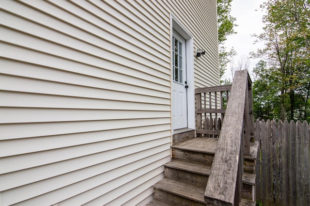 9 St James Pl, Lewiston, ME 04240 - view of staircase