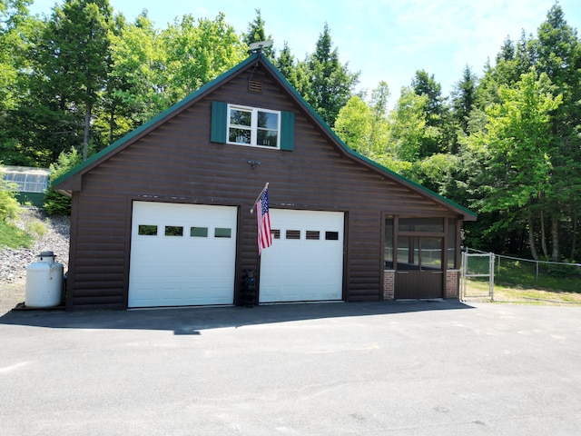 25 Loop Rd, Chester, ME 04457 - view of detached garage