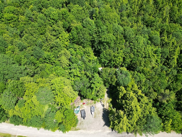 25 Loop Rd, Chester, ME 04457 - aerial view of a heavily wooded area