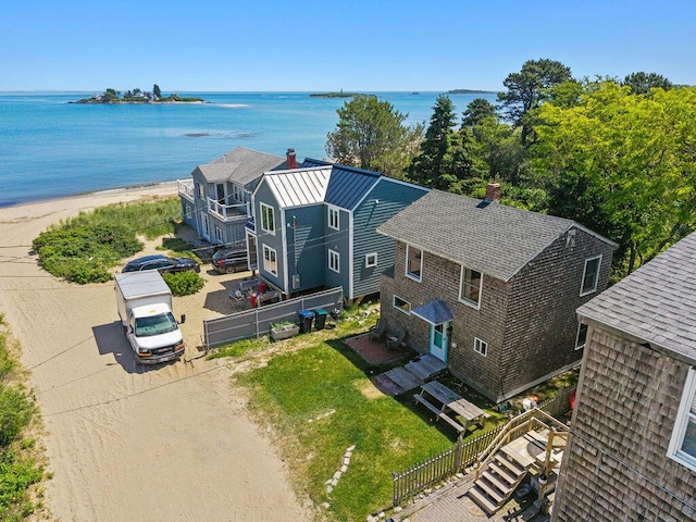 3 Surf Ave, Biddeford, ME 04005 - aerial view of property and surrounding area with a large body of water