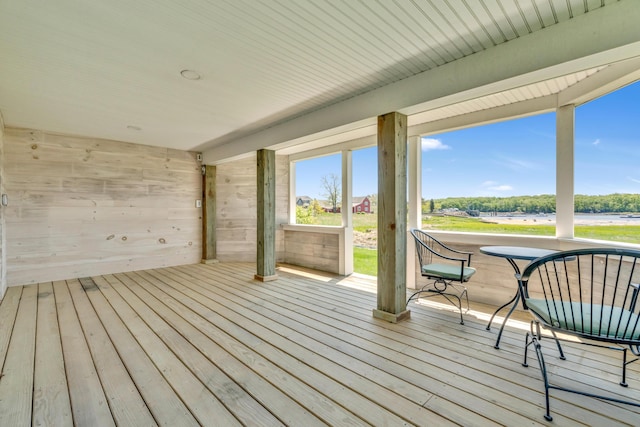9 Riverside Ave, Saco, ME 04072 - view of wooden terrace