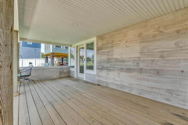 9 Riverside Ave, Saco, ME 04072 - view of wooden deck