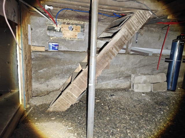 1052 Douty Hill Rd, Sangerville, ME 04479 - view of unfinished basement