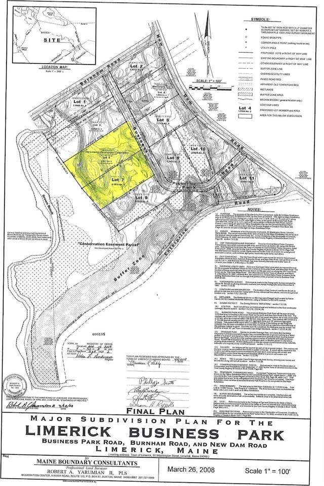 LOT5 Business Park Rd, Limerick, ME 04048