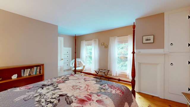 486 Webbs Mills Rd, Raymond, ME 04071 - bedroom with light wood-style floors