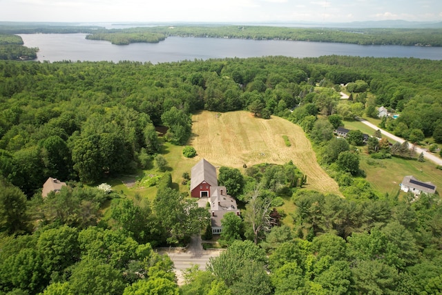 486 Webbs Mills Rd, Raymond, ME 04071 - aerial view of a large body of water