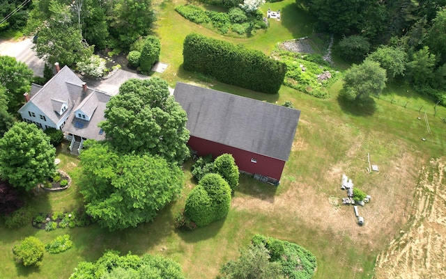 486 Webbs Mills Rd, Raymond, ME 04071 - view from above of property