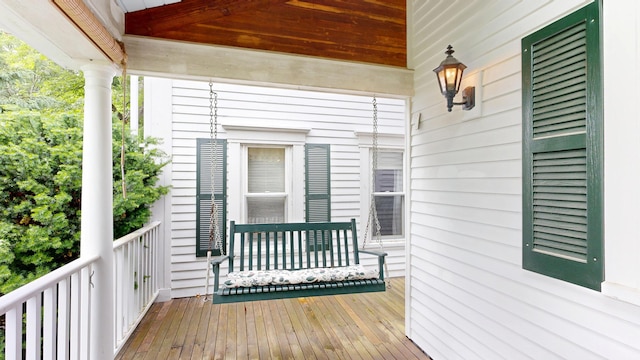 486 Webbs Mills Rd, Raymond, ME 04071 - view of deck