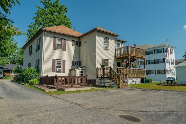 11 Gertrude Ave, Biddeford, ME 04005 - rear view of property featuring cooling unit