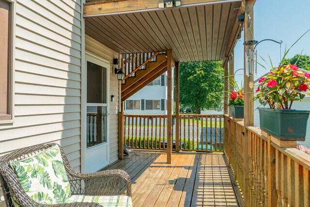 11 Gertrude Ave, Biddeford, ME 04005 - view of deck