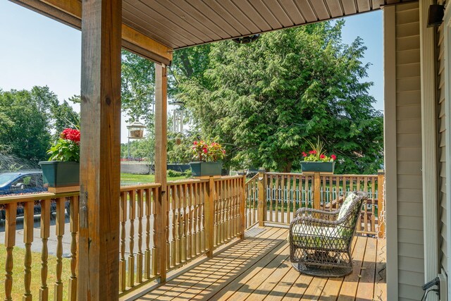 11 Gertrude Ave, Biddeford, ME 04005 - view of deck
