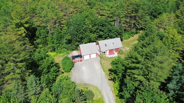 27 Hodgdon Rd, Levant, ME 04456 - view of subject property featuring a forest