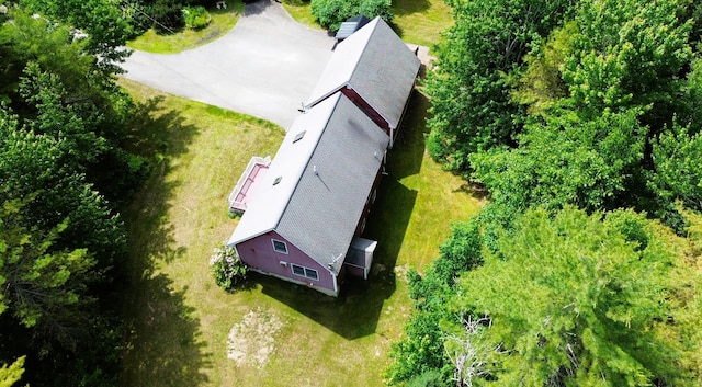 27 Hodgdon Rd, Levant, ME 04456 - aerial view of property and surrounding area