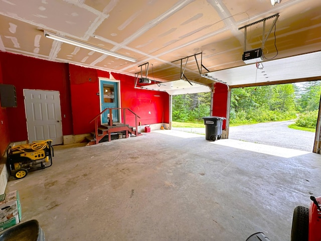 27 Hodgdon Rd, Levant, ME 04456 - garage with a garage door opener