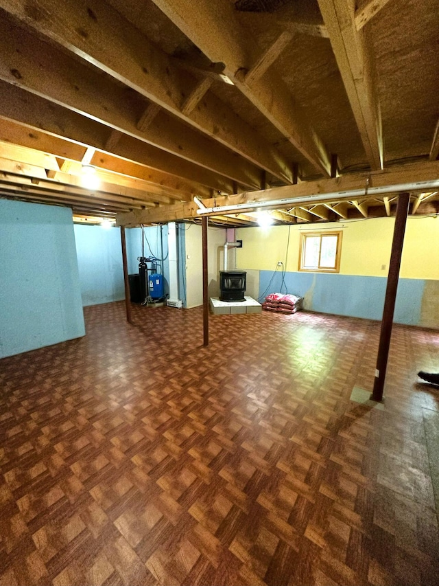 27 Hodgdon Rd, Levant, ME 04456 - basement featuring a heating unit
