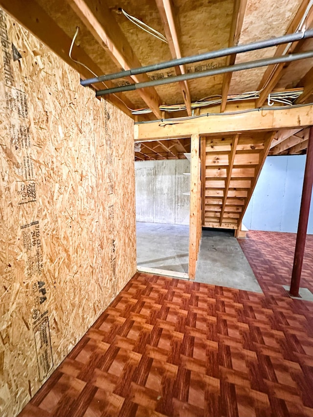 27 Hodgdon Rd, Levant, ME 04456 - view of unfinished basement