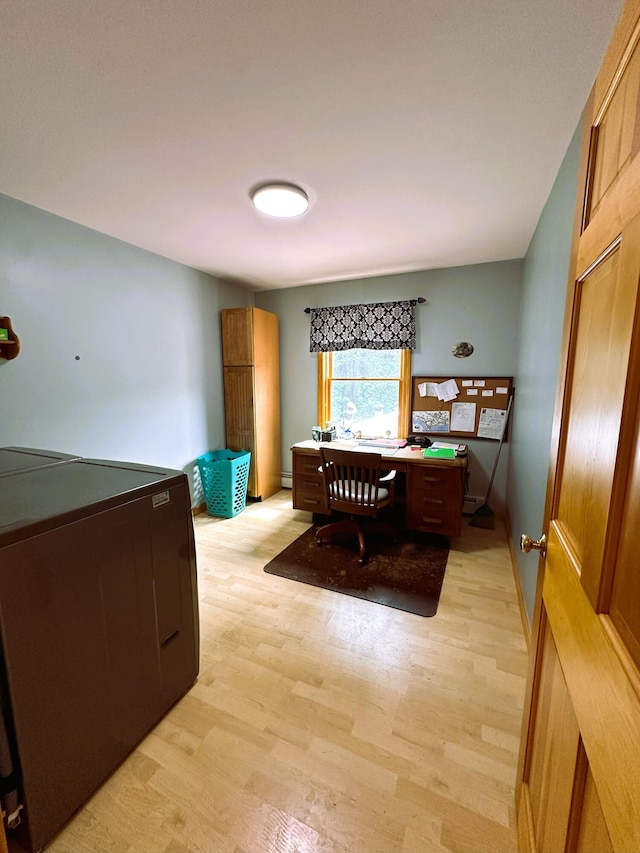 27 Hodgdon Rd, Levant, ME 04456 - office area with light wood-type flooring
