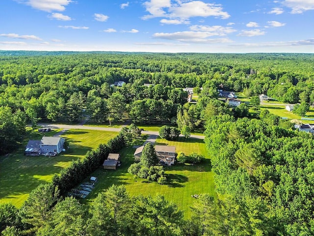 34 Cari Way, Sidney, ME 04330 - view of property location with a heavily wooded area
