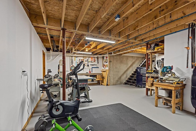 34 Cari Way, Sidney, ME 04330 - view of exercise area