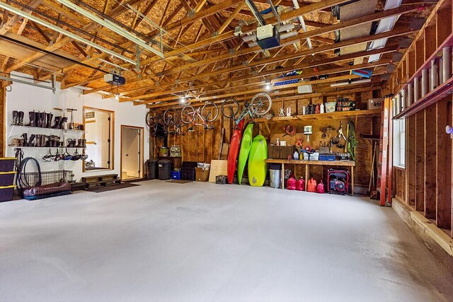 34 Cari Way, Sidney, ME 04330 - garage with a garage door opener