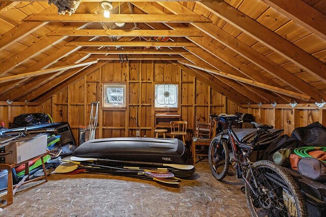 34 Cari Way, Sidney, ME 04330 - view of attic