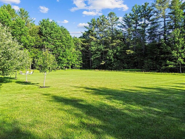 34 Cari Way, Sidney, ME 04330 - view of grassy yard with a view of trees