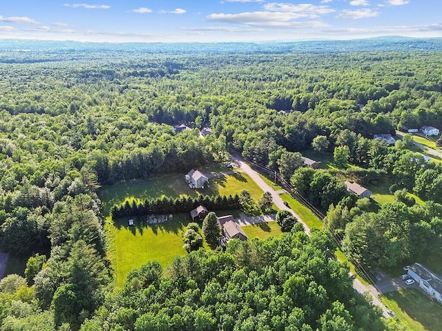 34 Cari Way, Sidney, ME 04330 - aerial view of property's location with a forest