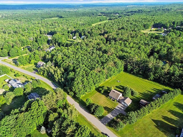 34 Cari Way, Sidney, ME 04330 - aerial view of property's location featuring a forest