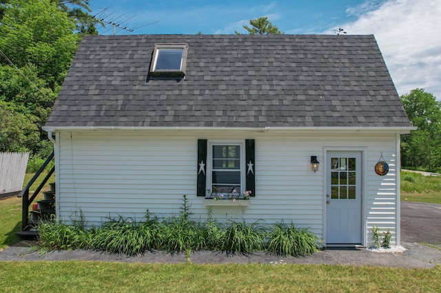 10 Jones Way, Sullivan, ME 04664 - view of front facade featuring roof with shingles