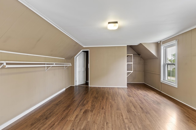 10 Jones Way, Sullivan, ME 04664 - additional living space featuring wood finished floors and lofted ceiling
