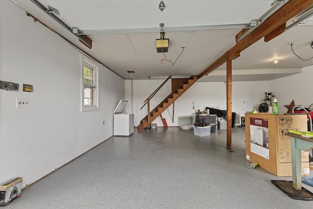 10 Jones Way, Sullivan, ME 04664 - garage featuring a garage door opener