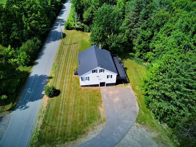 199 Middle Rd, Bradford, ME 04410 - view from above of property