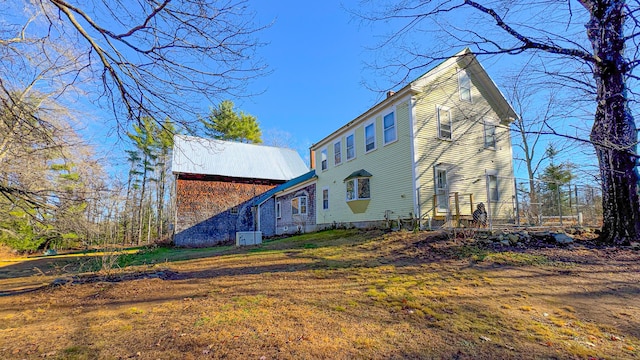 133 Hio Ridge Rd, Bridgton, ME 04009 - rear view of house
