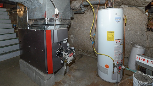 133 Hio Ridge Rd, Bridgton, ME 04009 - utilities featuring water heater and heating unit